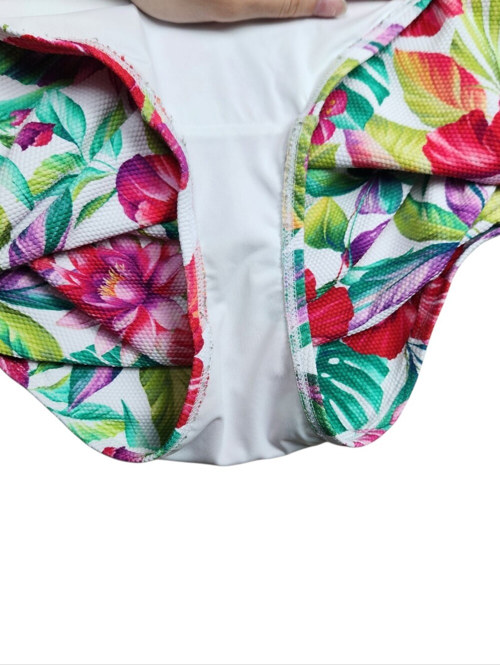 Tommy Bahama Island Cays Fiesta Bandeau One Piece Floral Swimsuit Womens Size 14 - Picture 10 of 16